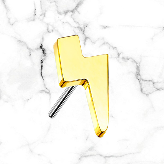 lightning bolt stud